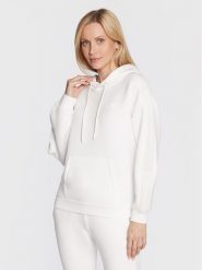 Guess Bluza Brenda V2YQ18 K7UW2 Biały Regular Fit. Białe bluzy damskie Guess, m, z aplikacjami, z wiskozy, bez ramiączek, bez kaptura. Za 209.99 zł.