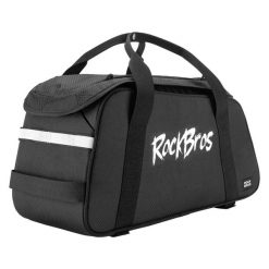 Torba na bagażnik rowerowy Rockbros A41 10,5 l plecak na ramię wodoodporna. Czarne plecaki męskie ROCKBROS, z materiału, na ramię. Za 156.99 zł.