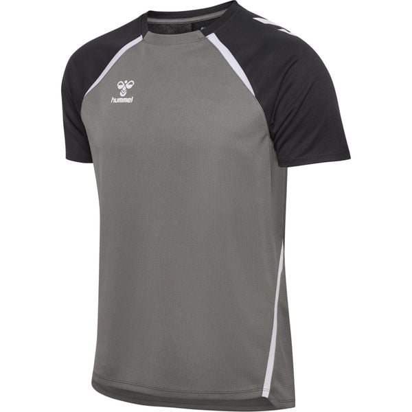 Koszulka sportowa T-shirt Hummel hml Lead 2.0 Jersey. Czarne koszulki sportowe męskie Hummel, m, bez wzorów, z jersey, bez ramiączek, do piłki nożnej. Za 100.00 zł.