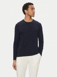 Michael Kors Sweter CB96080FE5 Granatowy Regular Fit. Niebieskie swetry męskie Michael Kors, m, bez wzorów, z bawełny, bez kołnierzyka, bez ramiączek. Za 399.99 zł.