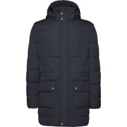 Geox Kaspar Płaszcz Niebieski. Niebieskie płaszcze męskie Geox, m, bez wzorów, z materiału, bez kołnierzyka, bez kaptura. Za 1,377.95 zł.