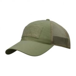 Czapka z daszkiem Trucker Technical. Zielone czapki damskie HELIKON-TEX, bez wzorów, sportowe. Za 92.99 zł.