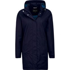 Płaszcz damski Pro-X Elements Claire. Niebieskie płaszcze damskie PRO-X ELEMENTS, bez wzorów, z materiału, bez kołnierzyka, z kapturem. Za 562.50 zł.