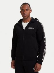 EA7 Emporio Armani Bluza 7M002197 AF10377 UC001 Czarny Regular Fit. Czarne bluzy męskie EA7 Emporio Armani, l, bez wzorów, z bawełny, bez ramiączek, bez kaptura. Za 629.99 zł.