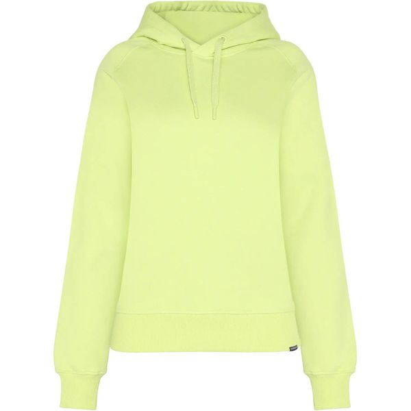 Bluza damska z kapturem Didriksons Ven. Żółte bluzy damskie Didriksons, bez wzorów, z bawełny, eleganckie, bez ramiączek, z kapturem. Za 366.70 zł.