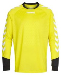 HUMMEL Bluza sportowa bramkarska ESSENTIAL. Żółte bluzy damskie Hummel, l, bez wzorów, z jersey, klasyczne, bez ramiączek, bez kaptura. Za 164.00 zł.