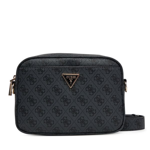 Torebka Guess. Szare listonoszki damskie Guess, z aplikacjami, bez dodatków. Za 329.99 zł.