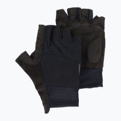 Rękawiczki rowerowe Northwave Extreme Short Finger. Czarne rękawiczki męskie Northwave, bez wzorów, z materiału. Za 190.00 zł.