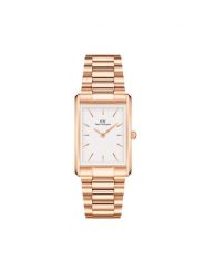 Daniel Wellington Zegarek Bound 9-Link DW00100702 Złoty. Żółte, analogowe zegarki damskie Daniel Wellington, złote. Za 759.99 zł.