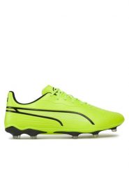 Puma Buty do piłki nożnej King Match Fg/Ag 107570 04 Zielony. Zielone buty sportowe męskie Puma, bez wzorów, ze skóry, bez zapięcia. Za 243.99 zł.