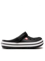 Crocs Klapki Crocband 11016 Czarny. Czarne klapki męskie Crocs, bez wzorów, z tworzywa sztucznego, bez zapięcia. Za 169.99 zł.