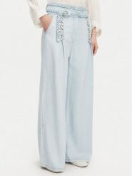 Munthe Jeansy Fedumo 251140825110 Błękitny Wide Leg. Niebieskie jeansy damskie Munthe, bez wzorów, z jeansu. Za 679.99 zł.