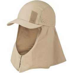 Czapka z daszkiem Buff Sahara Birch Grey S/M. Szare czapki damskie Buff, bez wzorów, sportowe. Za 206.99 zł.