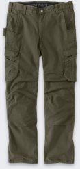 Carhartt Spodnie Carhartt Steel Cargo Rugged Flex MOSS. Zielone spodnie sportowe męskie Carhartt, m, bez wzorów. Za 521.37 zł.
