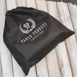 Męska torba skórzana na dokumenty na laptopa koniakowa Paolo Peruzzi IM-05-CG. Szare torby na laptopa damskie bez wzorów, z jeansu. Za 319.00 zł.