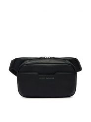 Armani Exchange Nerka XM002588 AF22651 UC001 Czarny. Czarne saszetki i nerki męskie Armani Exchange, bez wzorów, ze skóry. Za 369.99 zł.