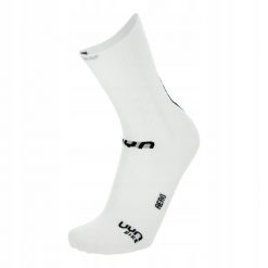 Skarpety rowerowe męskie Uyn Cycling Aero Socks White. Białe skarpety męskie UYN, bez wzorów. Za 89.99 zł.