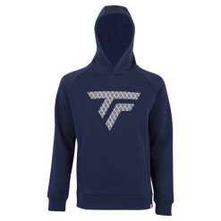 Polarowa bluza z kapturem Tecnifibre Pro. Niebieskie bluzy sportowe męskie TECNIFIBRE, xs, bez wzorów, z polaru, z kapturem, tenisowe. Za 407.00 zł.