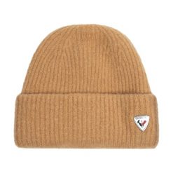 Czapka zimowa damska Rossignol Opal. Brązowe czapki damskie Rossignol, na zimę, bez wzorów, sportowe. Za 169.99 zł.