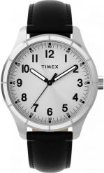 Zegarek męski Timex TW2Y16000 czarny. Czarne zegarki męskie Timex, bez wzorów. Za 349.00 zł.