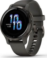 Zegarek sportowy Garmin Venu 2S Grafitowy (010-02429-10). Szare zegarki sportowe Garmin, bez wzorów. Za 1,417.99 zł.