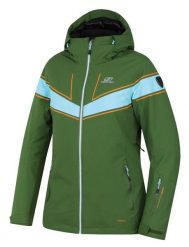Damska kurtka narciarska Hannah Kiely Dill/Aqua Splash 15.000 mm S (36). Zielone kurtki sportowe damskie Hannah, na zimę, m, bez wzorów, z elastanu, bez ramiączek, bez kaptura, narciarskie. Za 399.90 zł.
