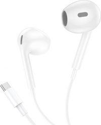Słuchawki Foneng Słuchawki douszne, przewodowe Foneng T61, USB-C (białe). Białe słuchawki douszne Foneng. Za 29.34 zł.