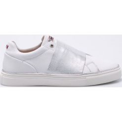 Napapijri - Buty Alicia. Białe obuwie sportowe damskie Napapijri, bez wzorów, z gumy, z okrągłym noskiem, bez zapięcia. W wyprzedaży za 239.90 zł.