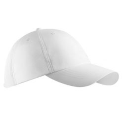 Czapka z daszkiem do golfa Inesis WW500. Białe czapki damskie INESIS, bez wzorów, z materiału, sportowe. Za 29.99 zł.