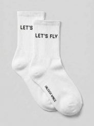 Skarpetki damskie WINGS UNLEASH WHITE. Białe skarpetki damskie Wings, bez wzorów, z bawełny. Za 22.90 zł.