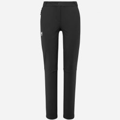 Spodnie trekkingowe damskie Millet Ubic Stretch Pant W regular fit. Czarne spodnie sportowe damskie Millet, na lato, bez wzorów, sportowe, trekkingowe. W wyprzedaży za 395.70 zł.