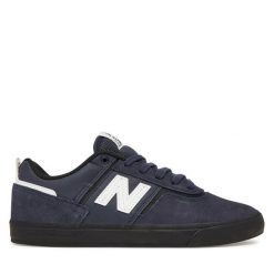 Tenisówki New Balance. Niebieskie trampki męskie New Balance, bez wzorów, bez zapięcia. Za 399.99 zł.