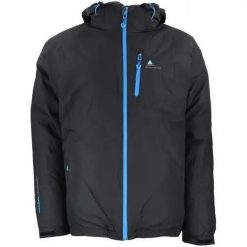Kurtka narciarska 3 w 1 Peak Mountain Cixi. Czarne kurtki sportowe męskie Peak Mountain, m, bez wzorów, bez kaptura, narciarskie. Za 429.00 zł.