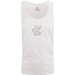 Glemo DPT Chloe damski top biały. Białe topy damskie WOMEN'S BEST, s, bez wzorów, z bawełny, sportowe, bez kołnierzyka, bez ramiączek. Za 143.99 zł.