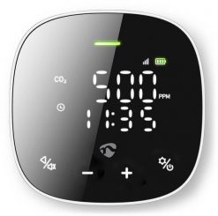 Oczyszczacz powietrza Nedis Czujnik jakości powietrza Nedis SmartLife Wi-Fi WIFISA20CBK Czarno-biały. Oczyszczacze powietrza Nedis. Za 309.09 zł.