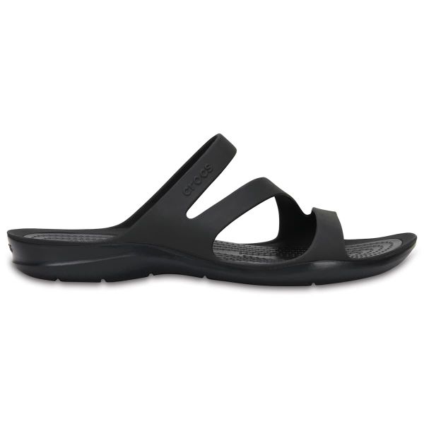 Damskie Klapki basenowe Crocs Swiftwater (W) Black - 203998-060 34-35. Brązowe klapki damskie Crocs, bez wzorów, z syntetyku, bez obcasa, bez zapięcia. Za 170.00 zł.