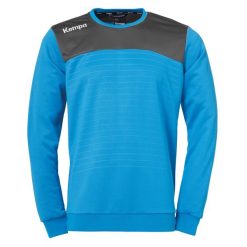 Bluza Kempa Emotion 2.0. Niebieskie bluzy damskie Kempa, xl, bez wzorów, sportowe, bez ramiączek, bez kaptura. Za 190.50 zł.