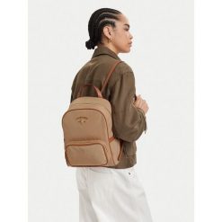 Plecak U.S. Polo Assn. Brązowe plecaki damskie U.S. Polo Assn., bez wzorów. Za 149.99 zł.