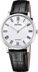 Zegarek Festina Zegarek męski Festina F20012-2 czarny. Czarne zegarki męskie Festina, bez wzorów. Za 510.99 zł.