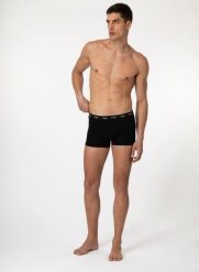Fila bokserki 1-pack czarne XL. Czarne bokserki męskie Fila, bez wzorów, z materiału. Za 61.39 zł.