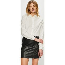 Vila - Koszula. Białe koszule damskie Vila, s, bez wzorów, z bawełny, bez kołnierzyka, bez ramiączek. W wyprzedaży za 59.90 zł.
