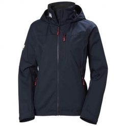 Kurtka uniwersalna damska Helly Hansen Crew. Niebieskie kurtki sportowe damskie Helly Hansen, uniwersalny, bez wzorów, z syntetyku, bez ramiączek, z kapturem, trekkingowe. Za 679.85 zł.