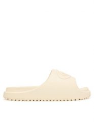 Adidas Klapki Campus 00s Slide IH1627 Kremowy. Białe klapki damskie Adidas, bez wzorów, z syntetyku, bez obcasa, bez zapięcia. Za 179.99 zł.