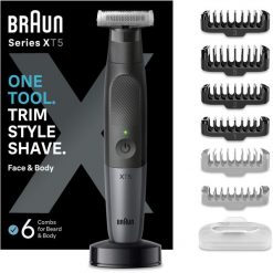 Trymer Braun Series X grafitowy (XT5300). Golarki i trymery BRAUN. Za 141.18 zł.