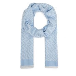 Szal Liu Jo. Niebieskie szaliki damskie Liu Jo, bez wzorów. Za 249.99 zł.