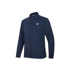 Bluza sportowa męska VICTOR J-45605 B. Niebieskie bluzy sportowe męskie Victor, m, bez wzorów, bez kaptura. Za 311.00 zł.