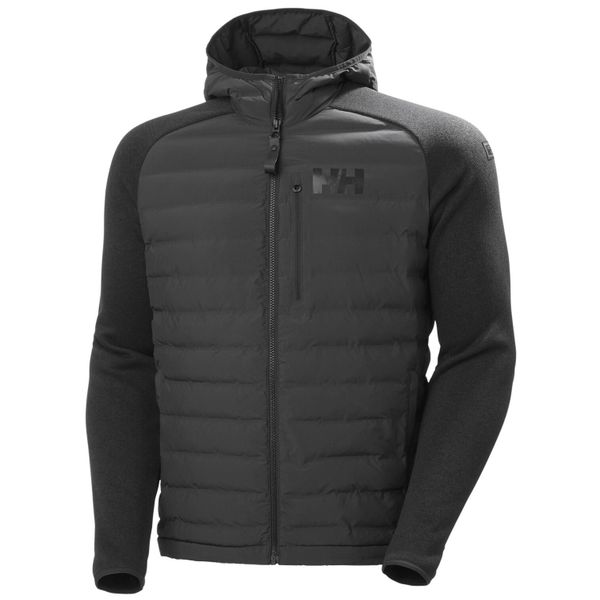 Kurtka puchowa Helly Hansen Arctic Ocean Hybrid. Brązowe kurtki męskie Helly Hansen, bez wzorów, z puchu, sportowe, bez kaptura. W wyprzedaży za 625.50 zł.