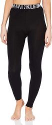 Damskie legginsy Calvin Klein Logo czarne. Czarne legginsy damskie Calvin Klein, bez wzorów, z elastanu. Za 204.99 zł.