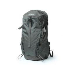 Plecak unisex 40 l do uprawiania turystyki górskiej i pieszej LAUREL. Szare plecaki męskie IZAS, bez wzorów, z materiału. Za 451.99 zł.