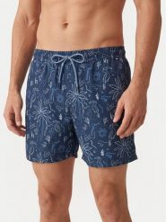 BOSS Szorty kąpielowe Lightfish 50566503 Granatowy Regular Fit. Niebieskie kąpielówki męskie Boss, m, bez wzorów, z syntetyku. Za 339.99 zł.